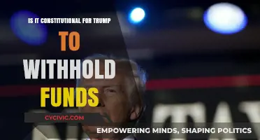 Trump's Fund Withholding: A Constitutional Crisis?