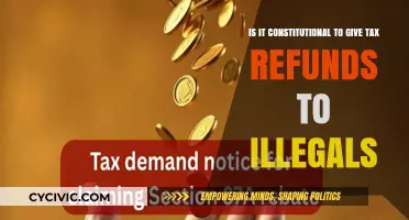 Tax Refunds for Illegals: Constitutional Controversy