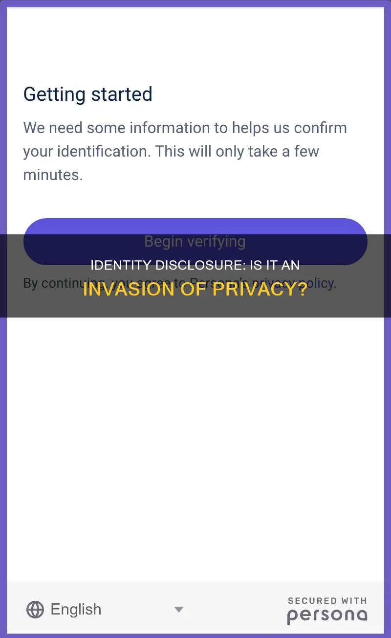 is it constitutional to make someone provide their identity