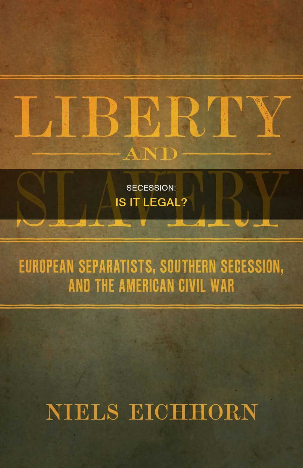 is it constitutional to secede from the union