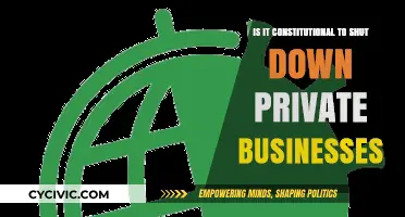 Private Business Shutdowns: Are They Constitutional?