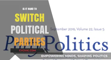 Switching Political Parties: Navigating Challenges and Personal Convictions