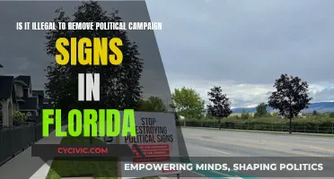 Political Sign Removal: Florida's Legal Stance Explained