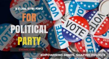 Can Employers Legally Fire Employees Over Political Party Affiliations?