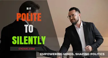 Is Silent Politeness Truly Polite? Exploring Unspoken Social Etiquette