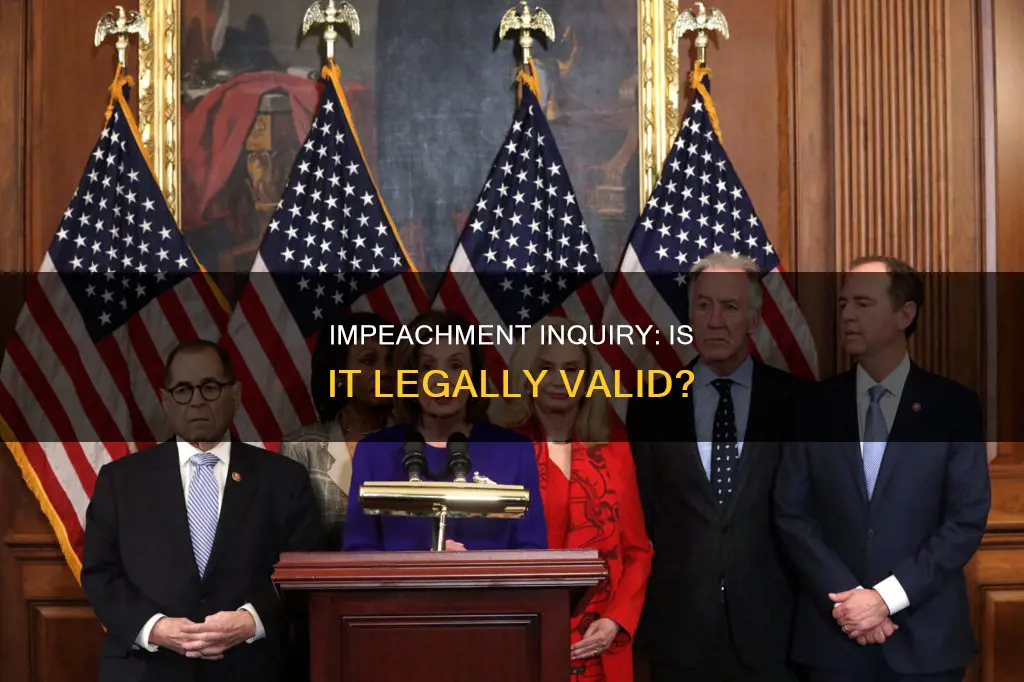 is it possible the impeachment inquiry is constitutionally invalid