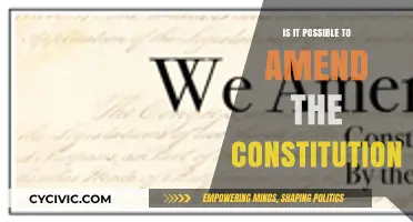 Amending the Constitution: Is it Possible?