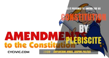 Can Americans Change the Constitution Through Plebiscite?