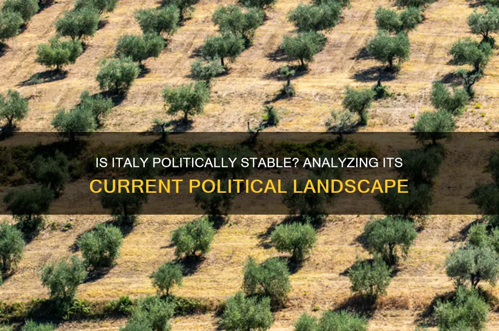 is italy politically stable
