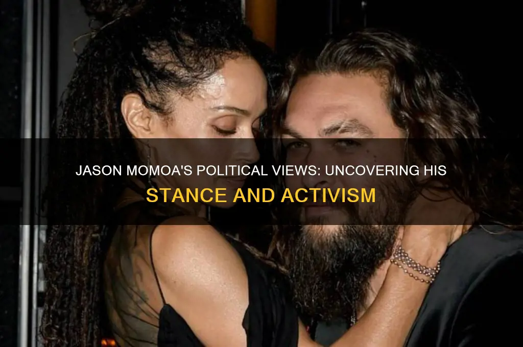 is jason mamoa political