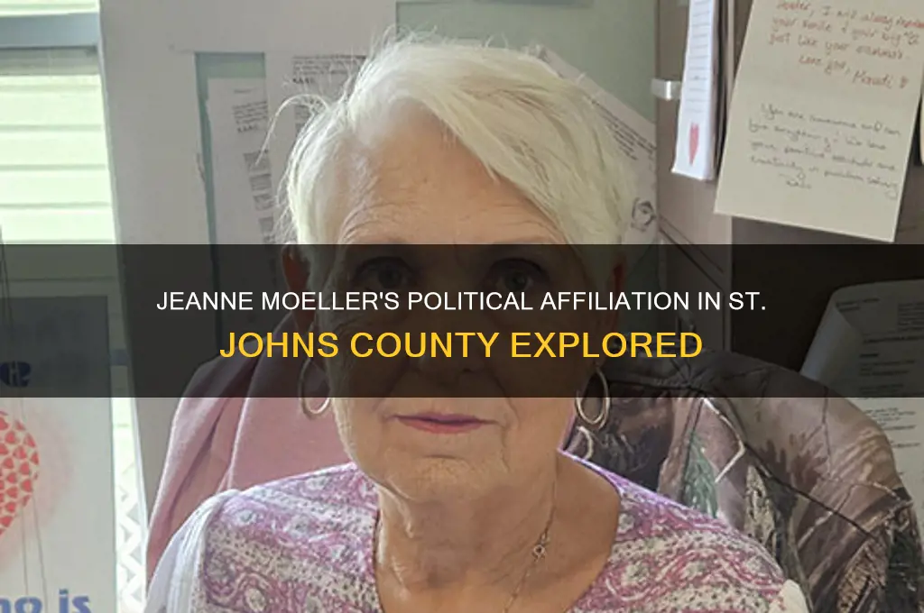 is jeanne moelier st johns county political party