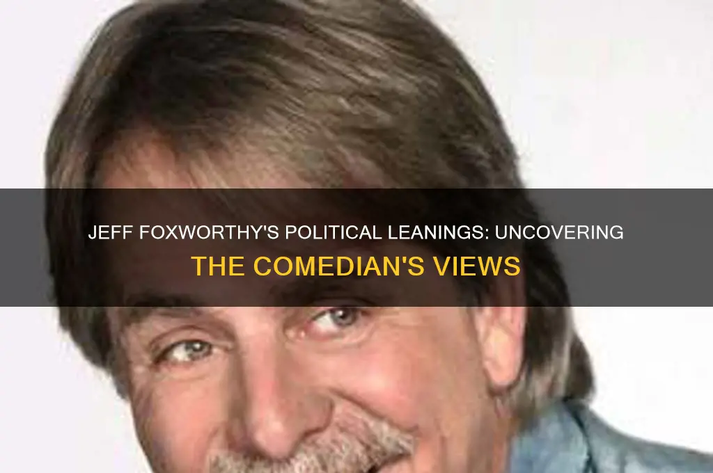 is jeff foxworthy political