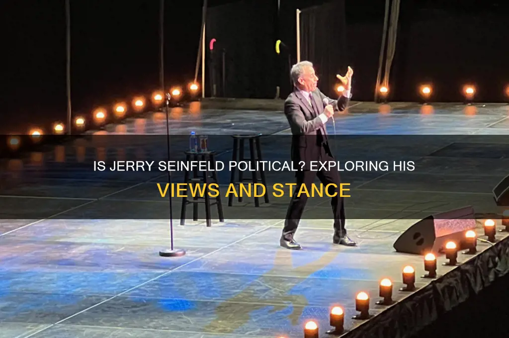 is jerry seinfeld political