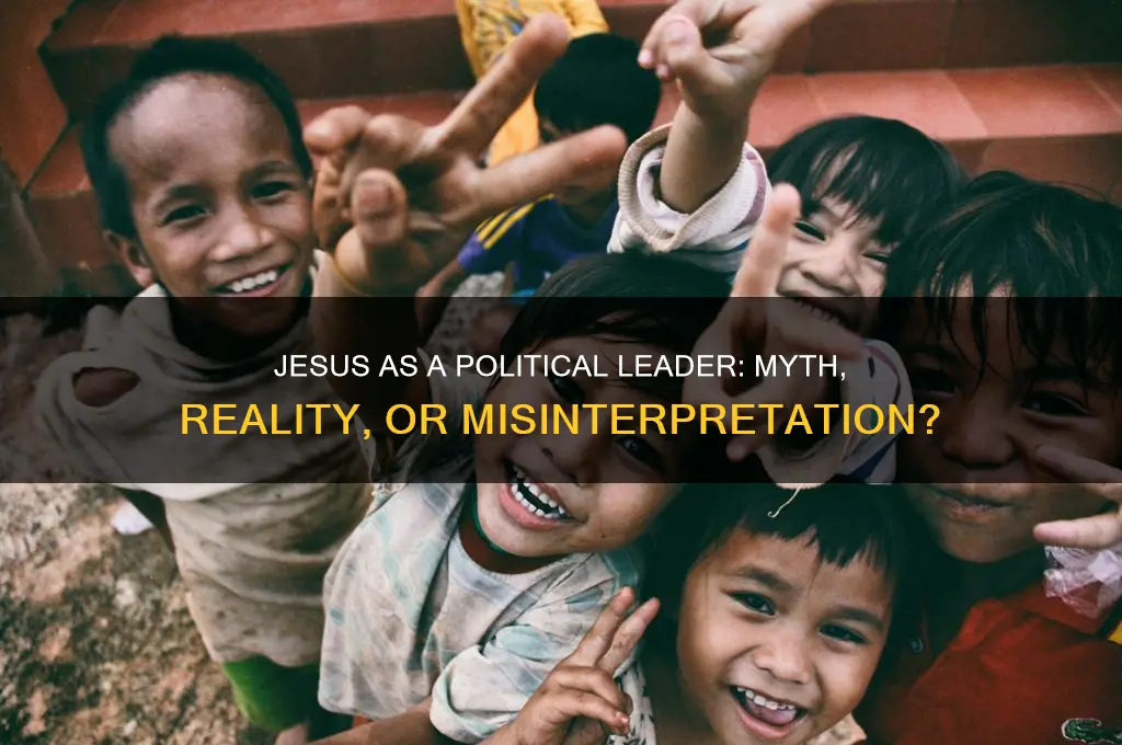 is jesus a political leader