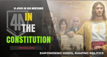 The Constitution: Any Mention of Jesus or God?