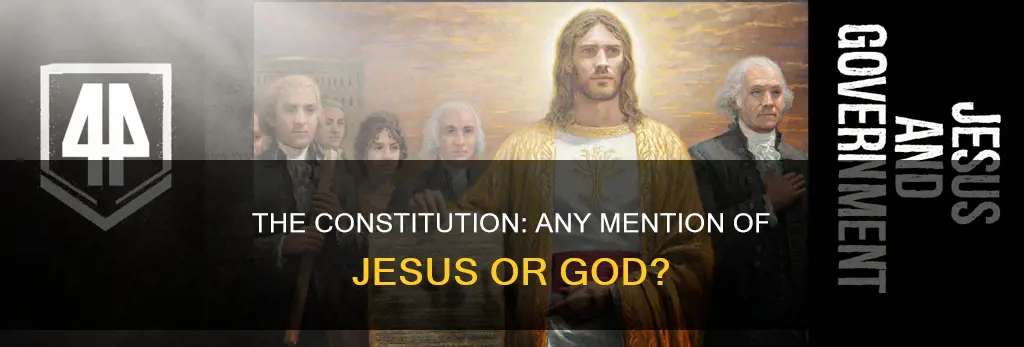 is jesus or god mentioned in the constitution