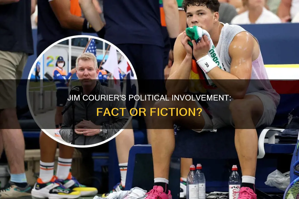 is jim courier politics