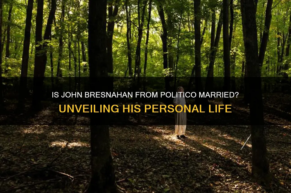 is john bresnahan politico married