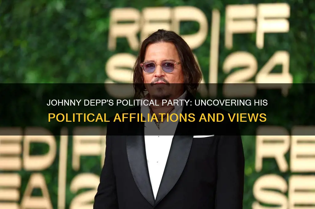 is johnny depp political party