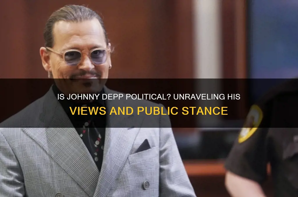 is johnny depp political