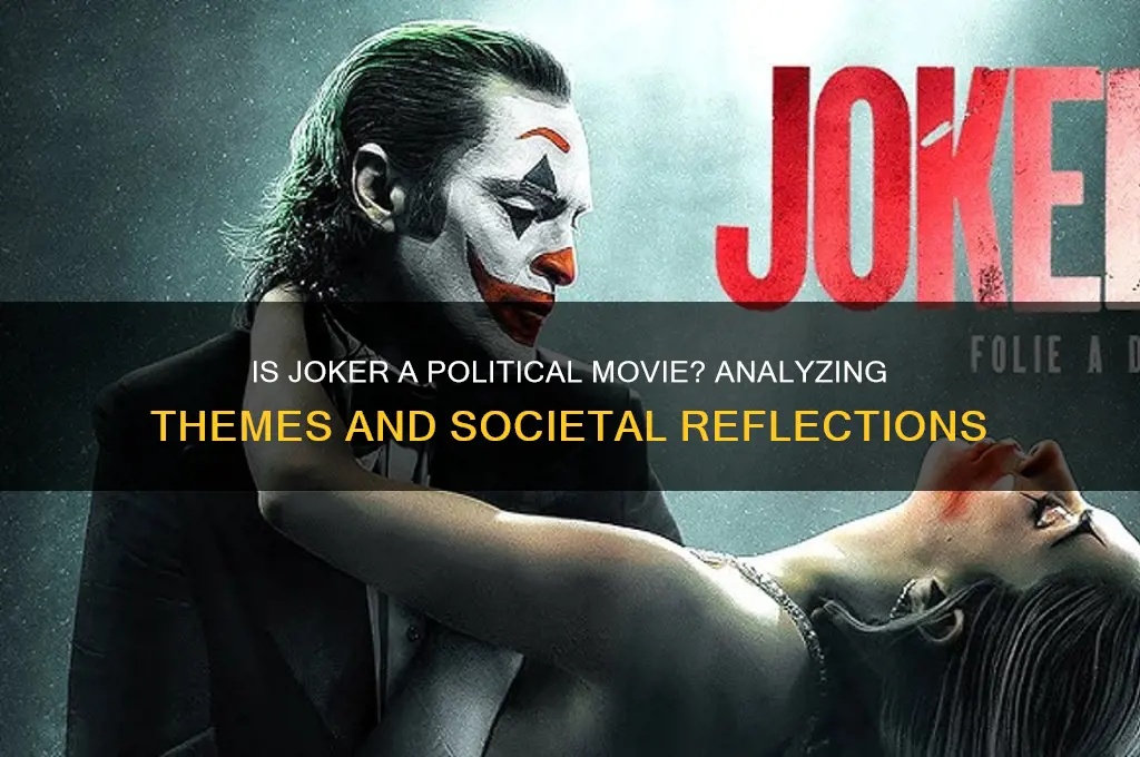 is joker a political movie