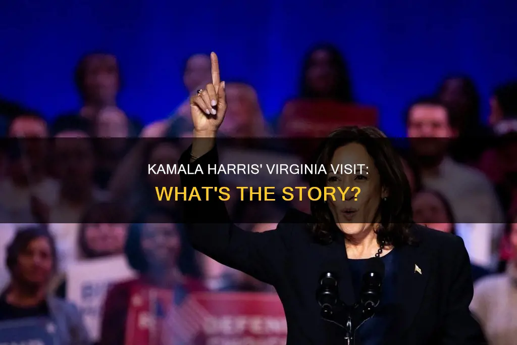 is kamala harris coming to virginia