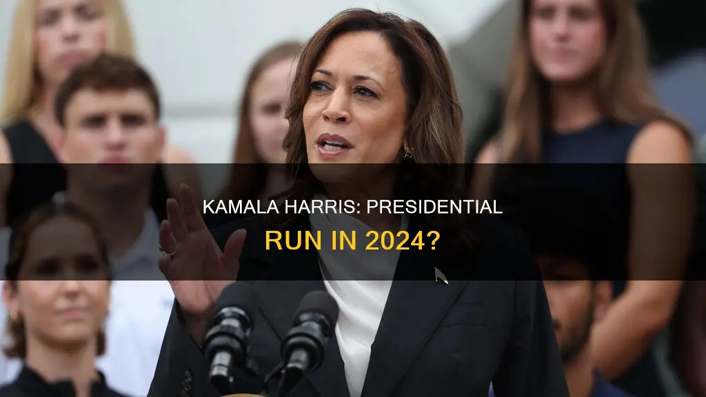 is kamala harris going for president