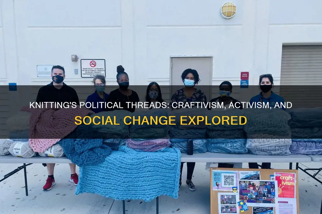 is knitting related to politics
