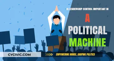 The Crucial Role of Leadership Control in Political Machinery