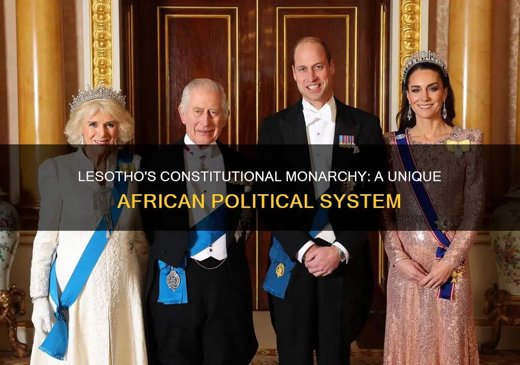 is lesotho a constitutional monarchy