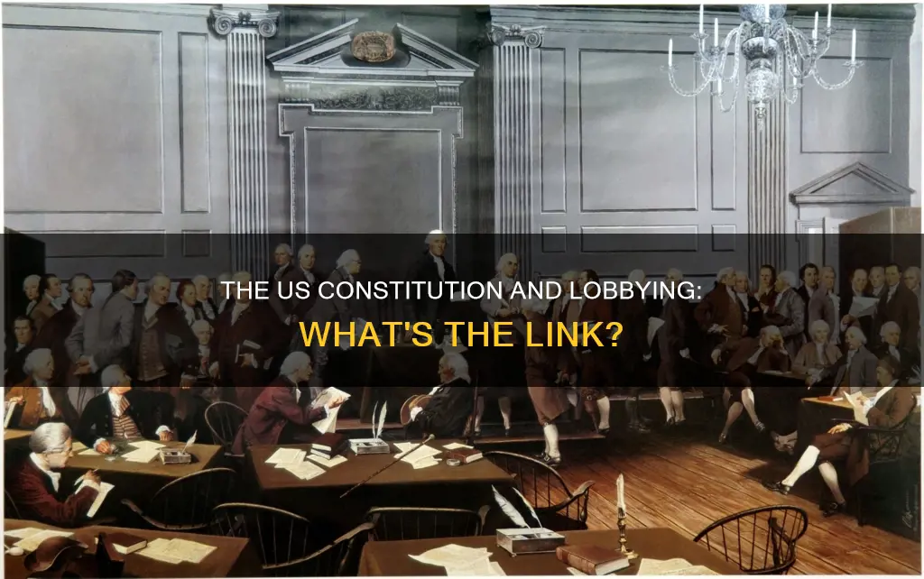 is lobbying provided for in the us constitution