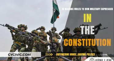 Constitution's Military Rules: Power and Control