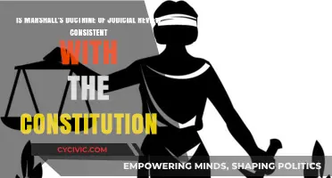 Marshall's Judicial Review: Constitutional Consistency?