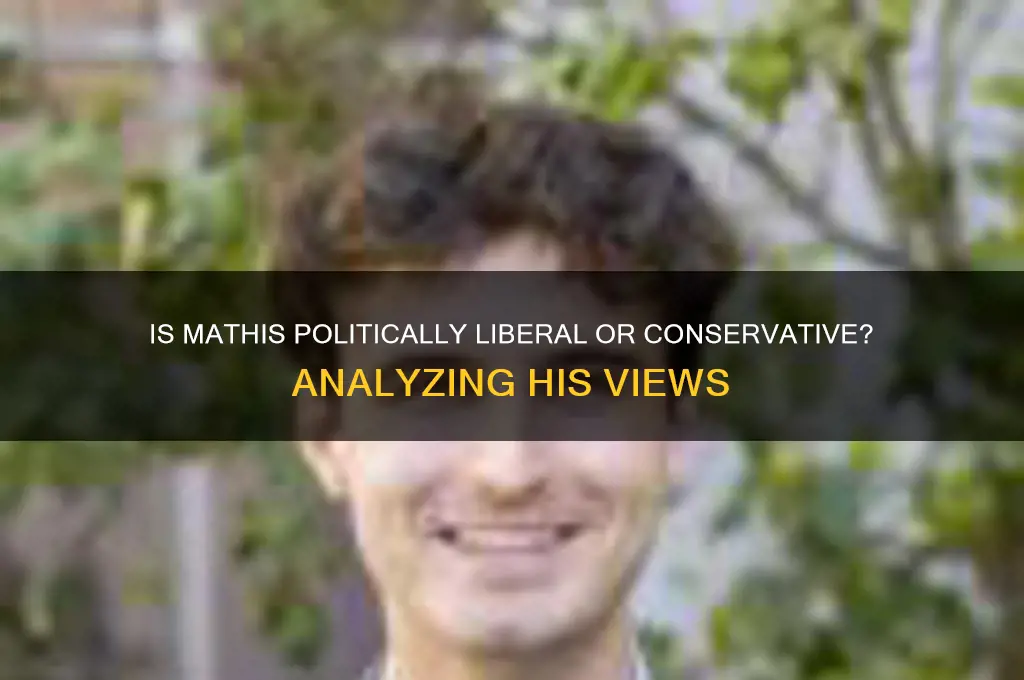 is mathis political liberal conservative