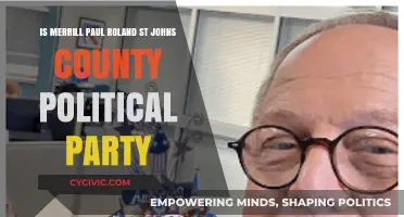 Merrill Paul Roland's Political Party Affiliation in St. Johns County