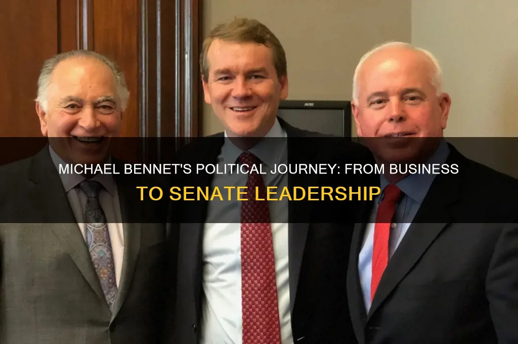 is michael bennet political background