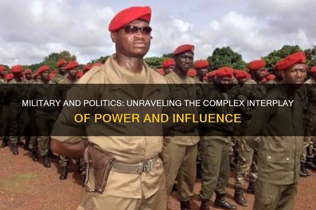 is military part of politics
