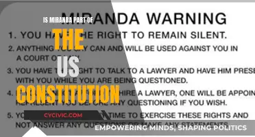 Miranda Rights: Constitutional or Common Law?