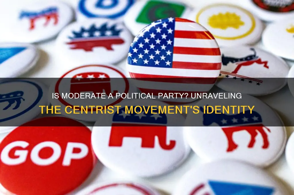 is moderate a political party
