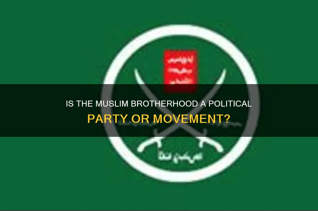 is muslim brotherhood a political party