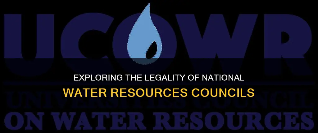 is national water resources council a constitutional body