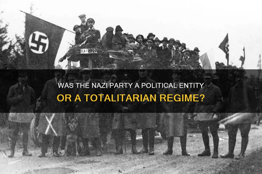 is nazi a political party