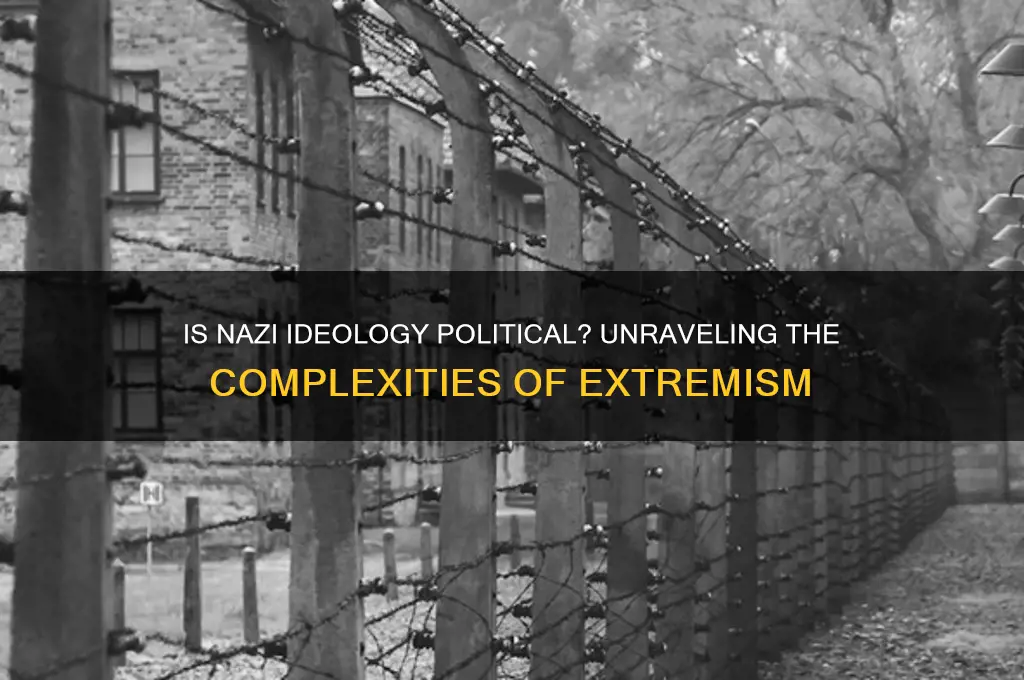 is nazi ideology political