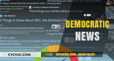 Is NBC Democratic News? Analyzing Bias and Media Integrity