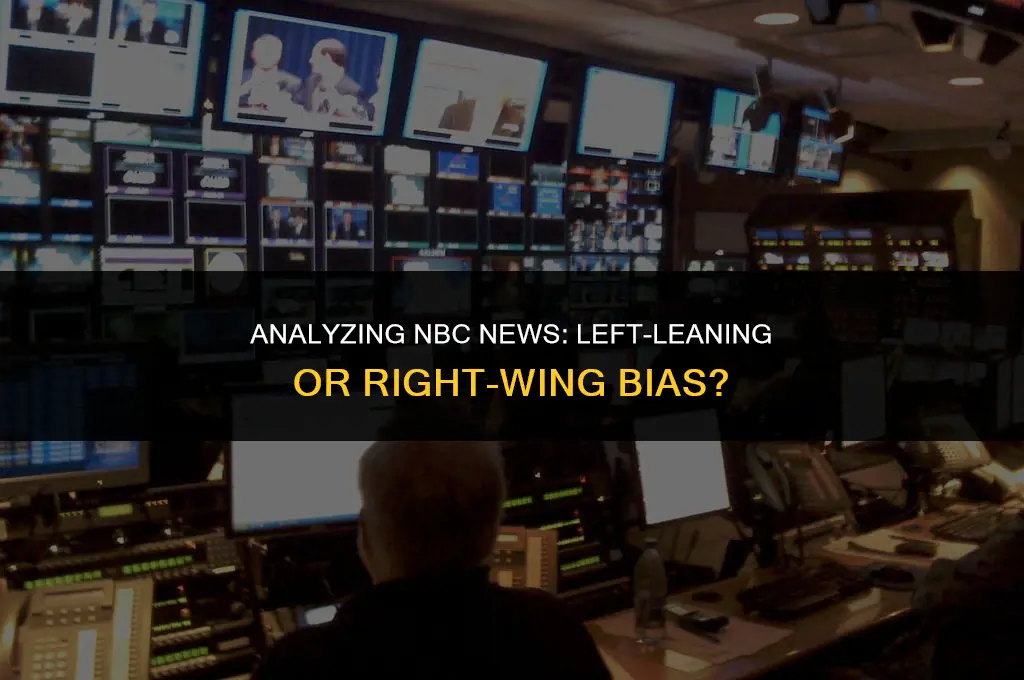 is nbc news left or right