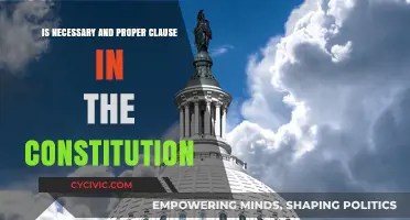 The Necessary and Proper Clause: Understanding the Constitution's Flexibility