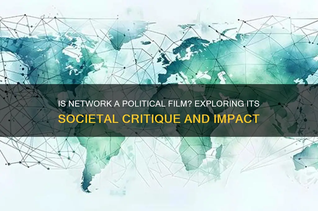 is netowrk a political film