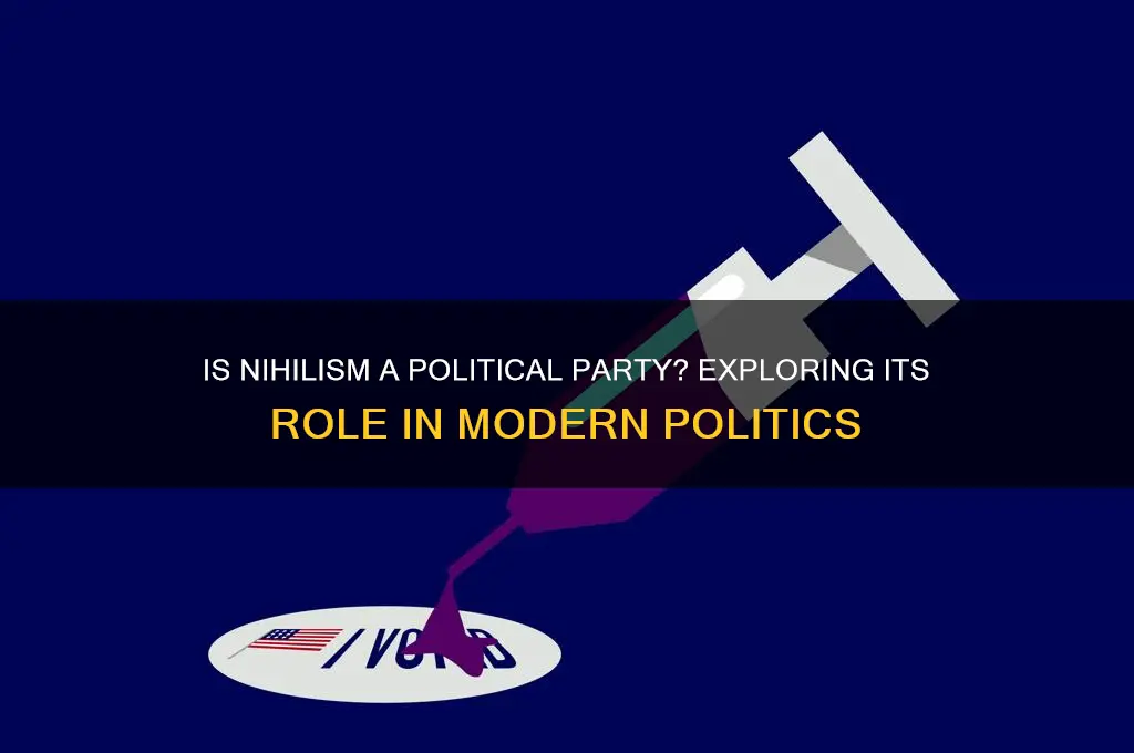 is nihilism a political party