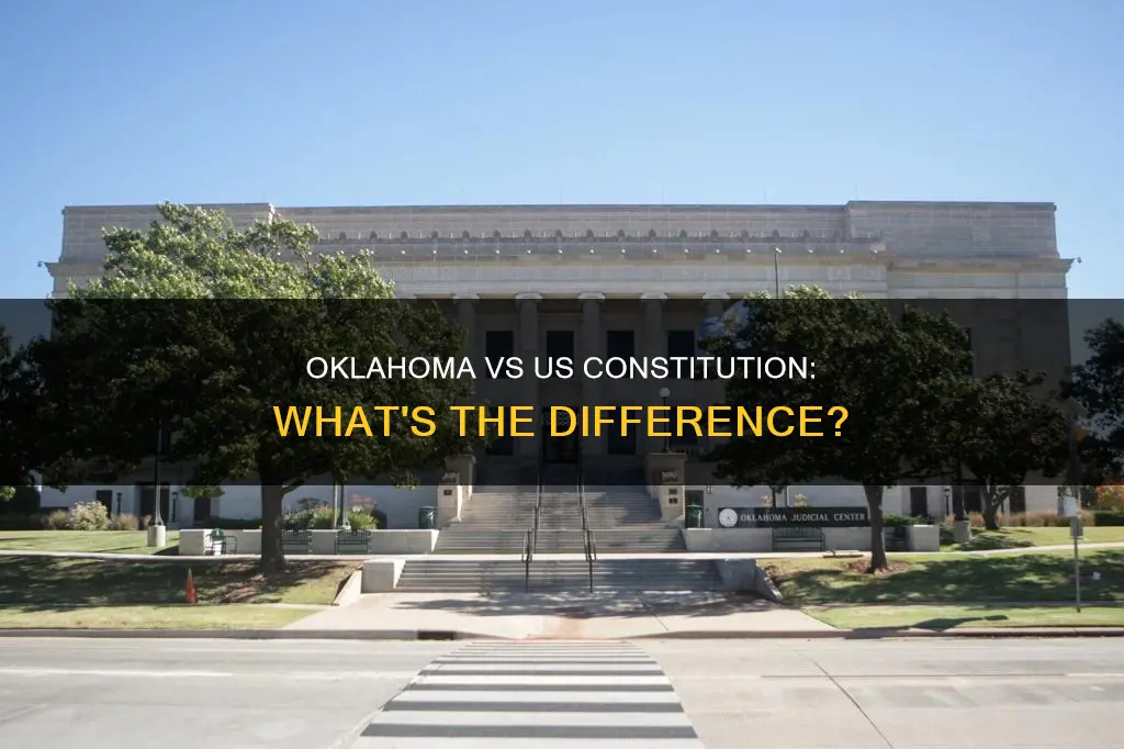 is oklahoma constitution the same as the us constitution