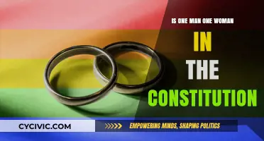 The Constitution's Take on Marriage: One Man, One Woman?